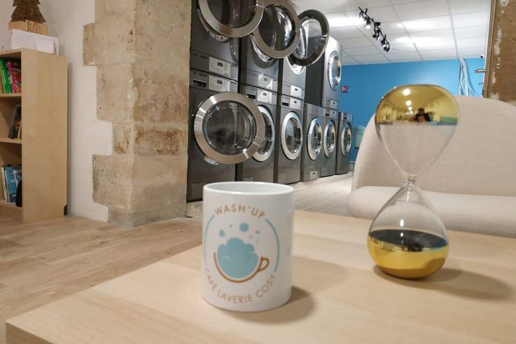 Wash Up, le tout premier café-laverie à deux pas de Bastille