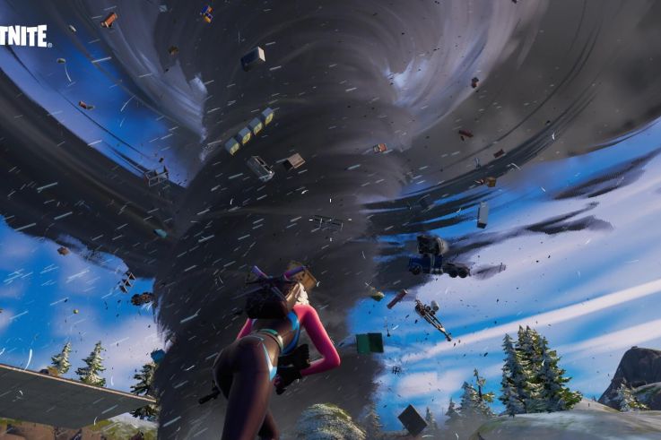 Fortnite : les tornades et orages débarquent dans le jeu d'Epic Games