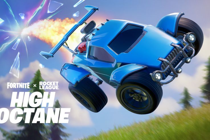 Fortnite : Rocket League s'invite dans le jeu avec l'Octane, nouveau véhicule à conduire