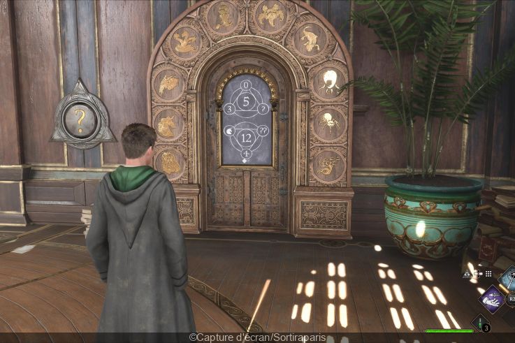 Hogwarts Legacy on Nintendo Switch how to open the arithmetic doors Sortiraparis