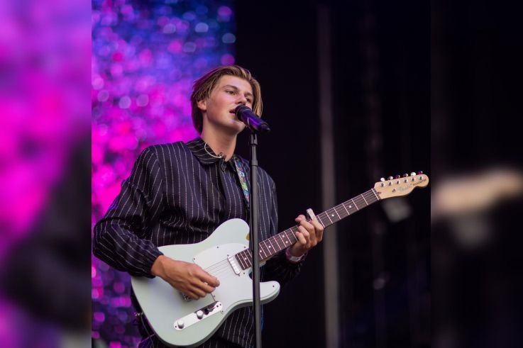 Ruel en concert à La Cigale à Paris en septembre 2023