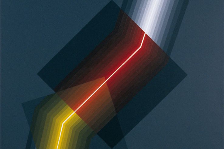 Exposition Horacio Garcia Rossi à la galerie Lélia Mordoch, "Que la lumière soit"