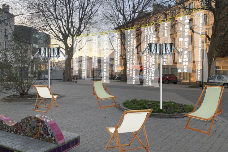 Nuit Blanche 2023 à Montreuil : installation polyphonique sur la Place de la Fraternité (93)