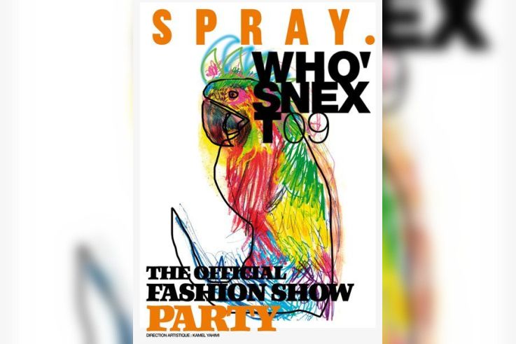 Soirée, Paris, Spray, Bataclan, Wh'os Next, Salon de la Mode, Kitsuné, Para One, Institubes, Out One