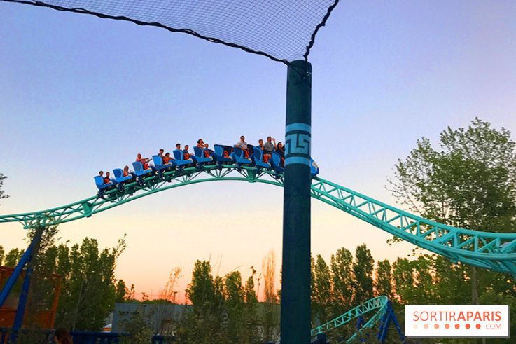 Inauguration de Pégase Express au parc Astérix