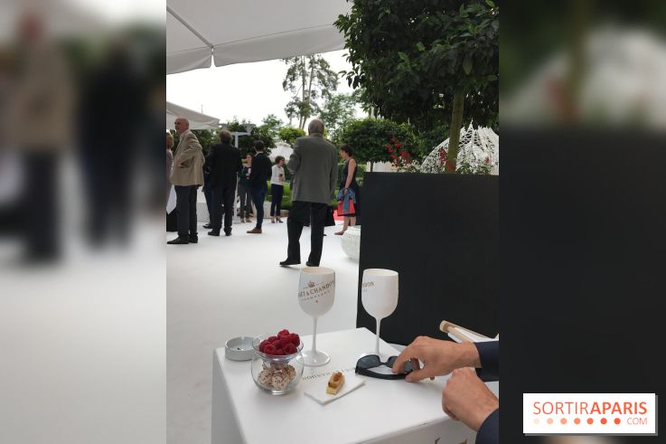 La terrasse du Trianon Palace by Moët