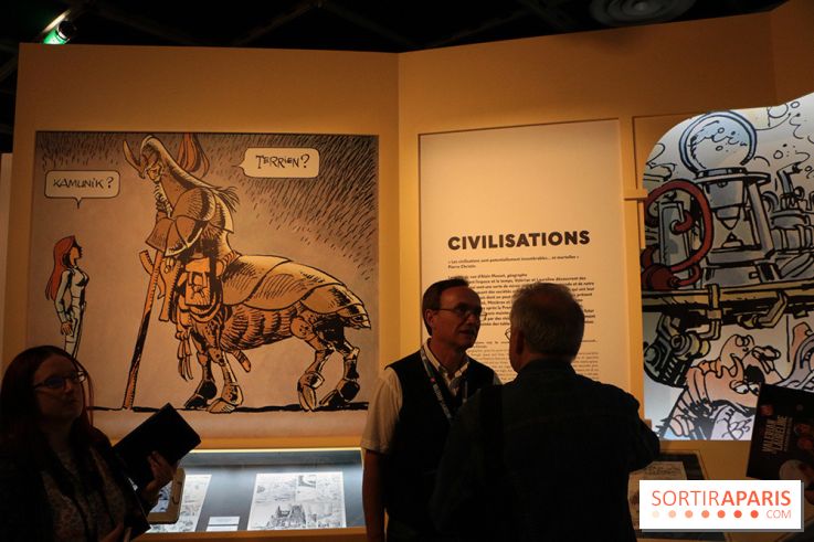 Valerian et Laureline à la Cité des Sciences et de l'Industrie