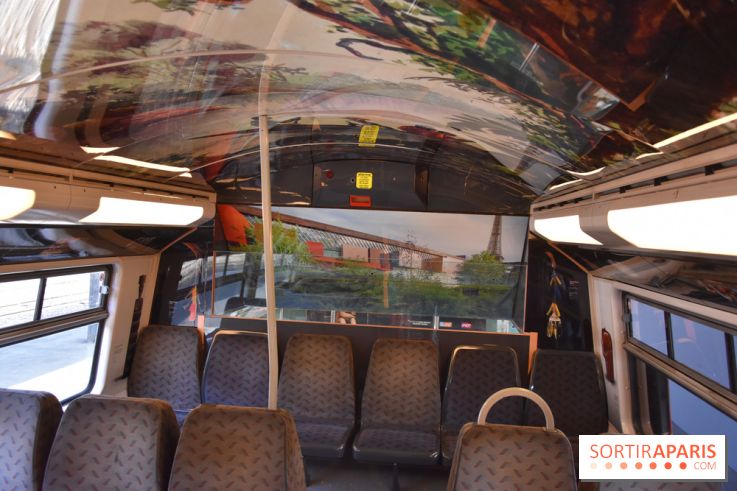 Inauguration du Train des Arts à la gare de l'est