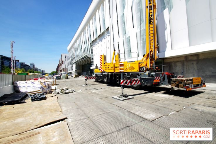 La U Arena en travaux