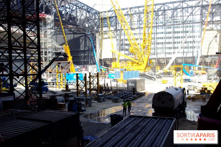 La U Arena en travaux