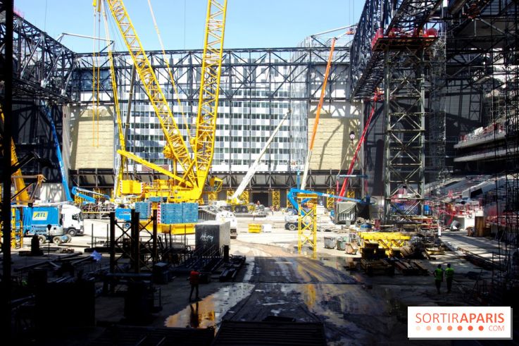 La U Arena en travaux