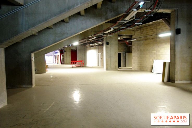 La U Arena en travaux