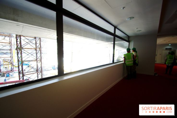 La U Arena en travaux