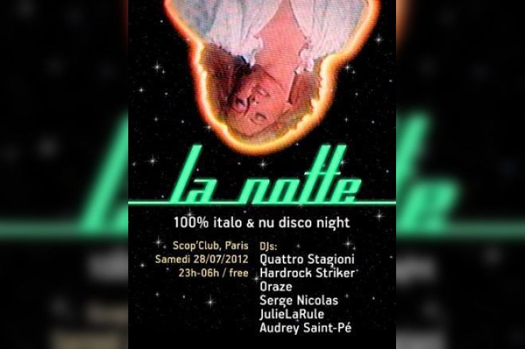 LA NOTTE 100% ITALODISCO & NUDISCO