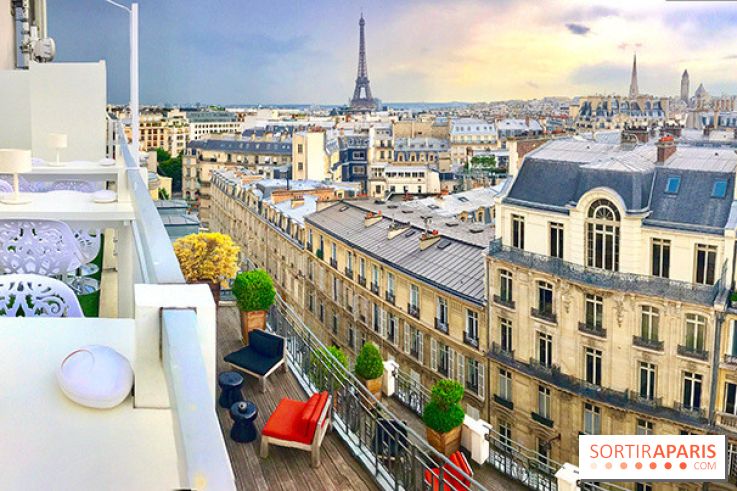 Le rooftop de l'Hôtel Marignan