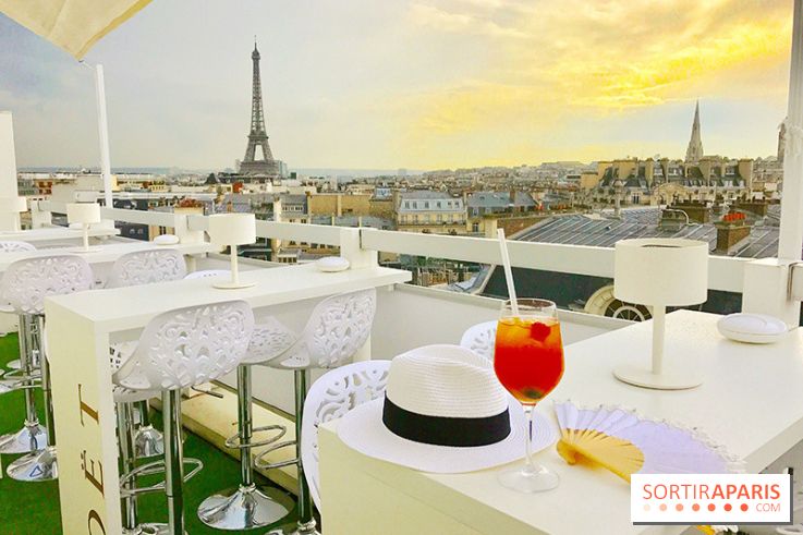 Le rooftop de l'Hôtel Marignan