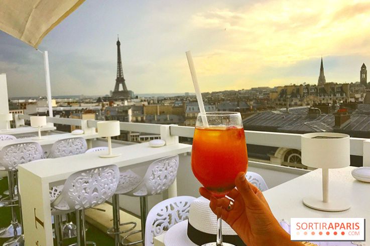 Le rooftop de l'Hôtel Marignan