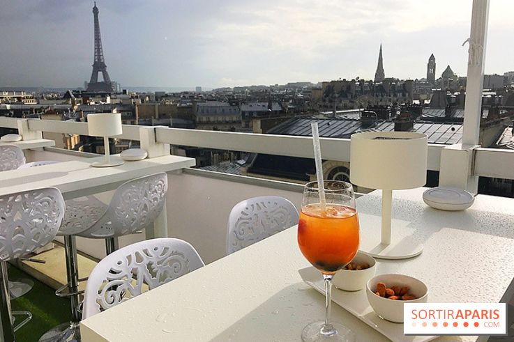 Le rooftop de l'Hôtel Marignan