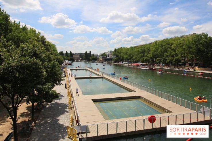 La baignade Bassin de la Villette