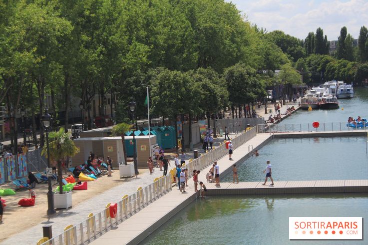 La baignade Bassin de la Villette