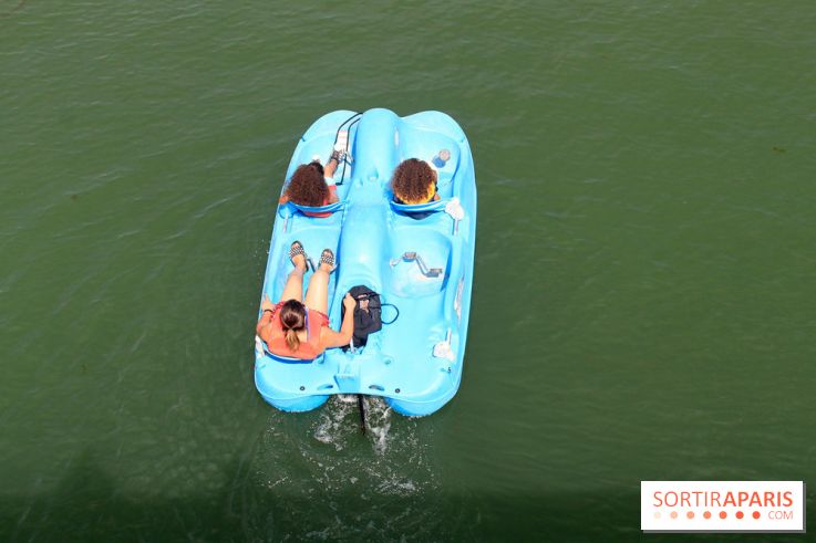 La baignade Bassin de la Villette