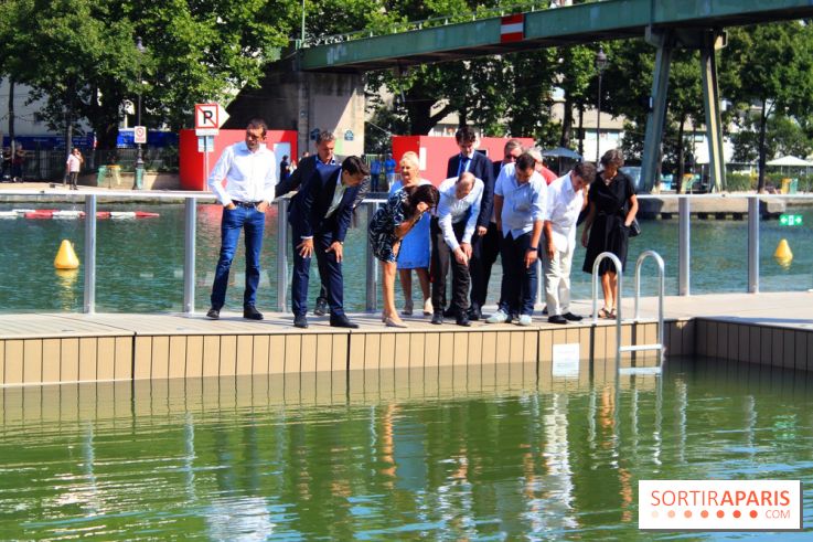 La baignade Bassin de la Villette