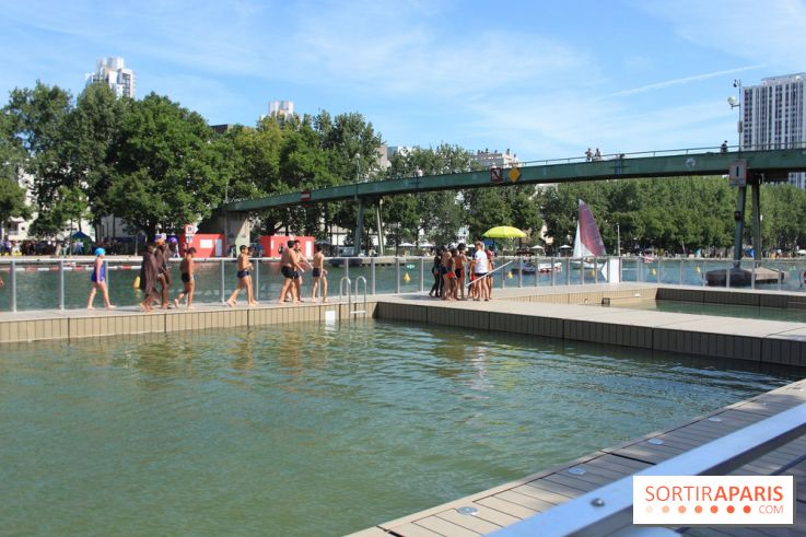 La baignade Bassin de la Villette