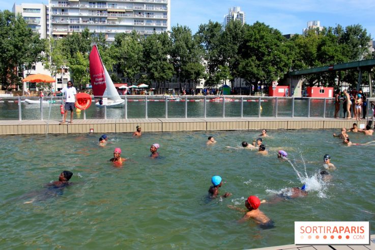 La baignade Bassin de la Villette