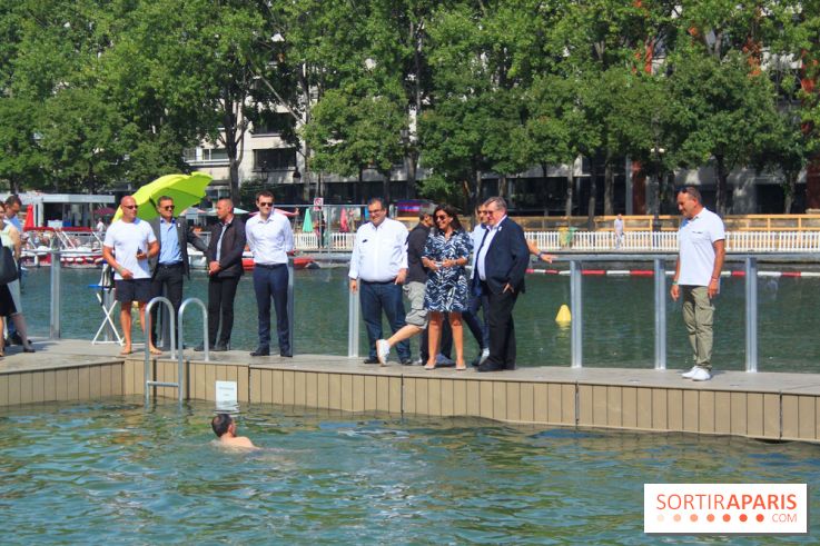 La baignade Bassin de la Villette