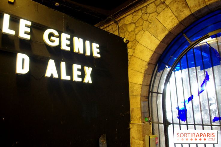 Le Génie d'Alex : lieu culturel éphémère sous le Pont Alexandre III