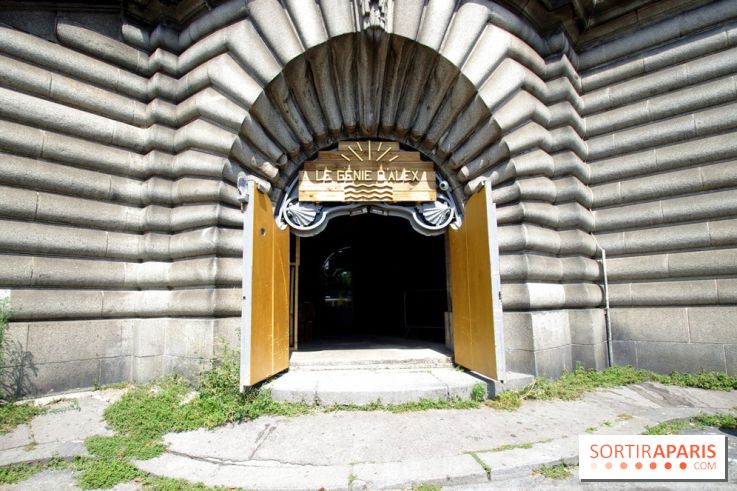 Le Génie d'Alex : lieu culturel éphémère sous le Pont Alexandre III