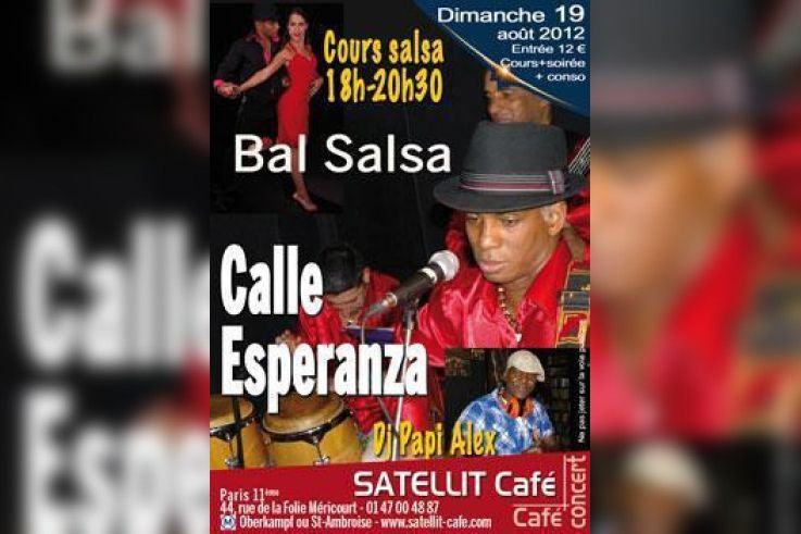Bals SALSA avec le groupe Calle Esperanza