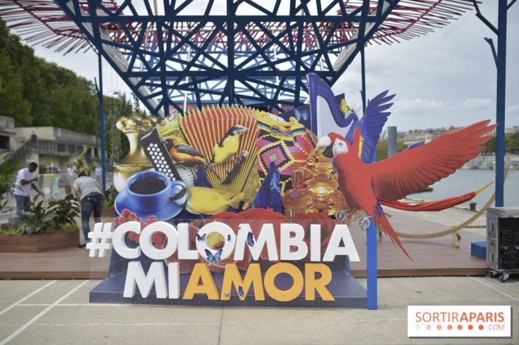 Une plage Colombienne sur les Berges de Seine