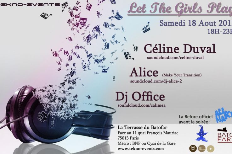 LET THE GIRLS PLAY : CELINE DUVAL/DJ ALICE/DJ OFFICE - Before ALL NAKED