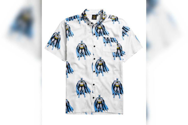 Lazy Oaf X Batman Character Repeat Short Sleeve Shirt