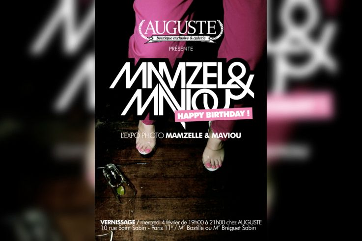 Exposition, Photographe, Paris, Mamzelle & Maviou, Auguste