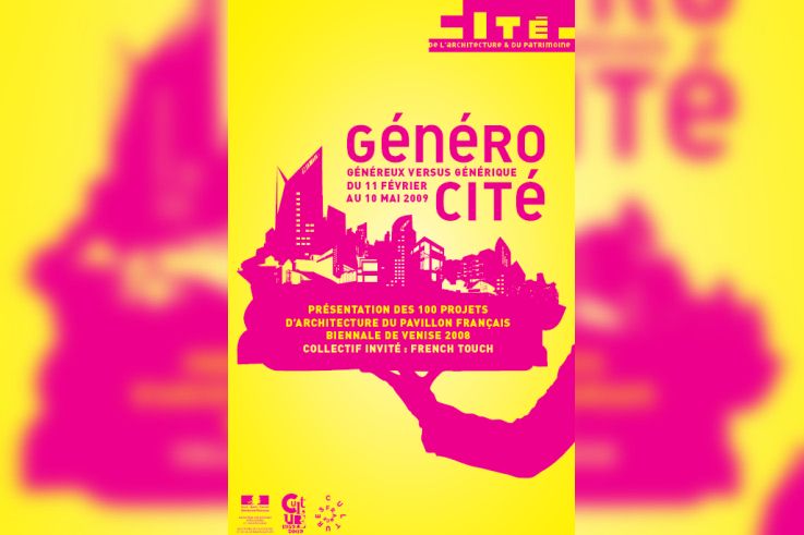 Exposition, Architecture, GénéroCité, Généreux, Générique, Paris, Cité architecture et patrimoine