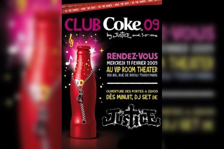 Paris, Club Coke, Justice, So Me, Vip Room Theatre.