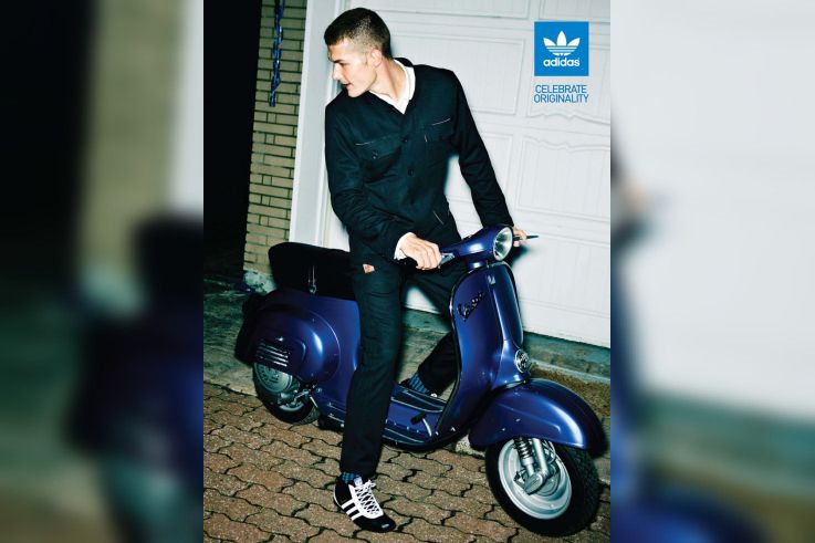 adidas, originals, basket, mode, house party, 60 ans, Vespa, Scooter, 2 roues, photo, shop