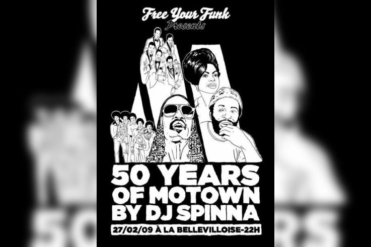 Soirée, Paris, Clubbing, Motown, Spinna, Bellevilloise, Free Your Funk