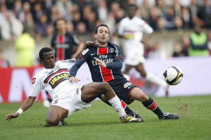 Nice : Le groupe du PSG - avec Giuly