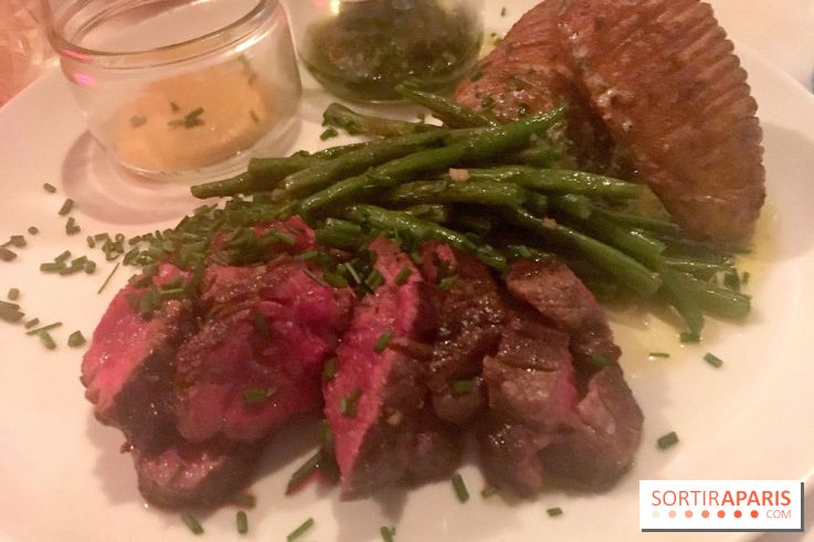 La carte de Victoria Mac Garvey au Maria Magdalena - bœuf slicé