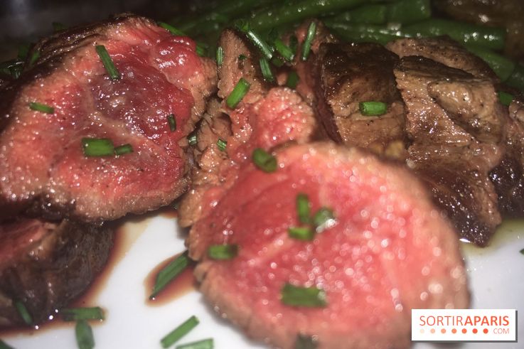 La carte de Victoria Mac Garvey au Maria Magdalena - bœuf slicé