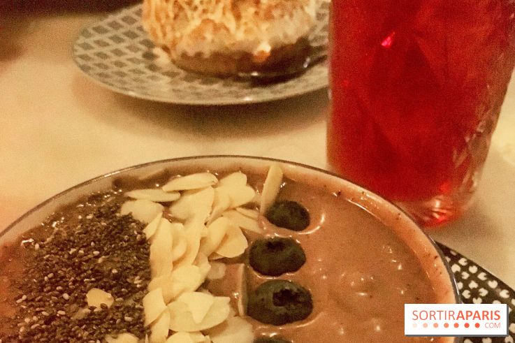 La carte de Victoria Mac Garvey au Maria Magdalena - acaï bowl et tarte au citron