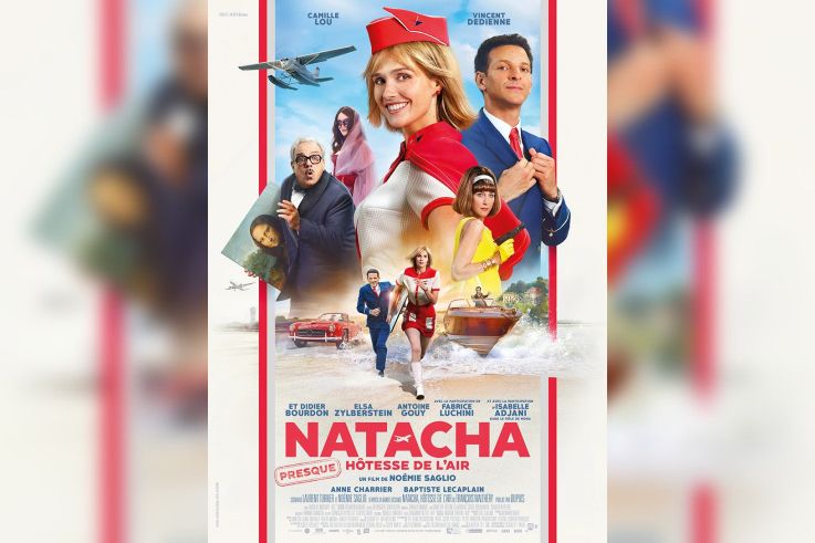 Natacha (presque) hôtesse de l’air : une comédie d’aventure avec Camille Lou et Fabrice Luchini