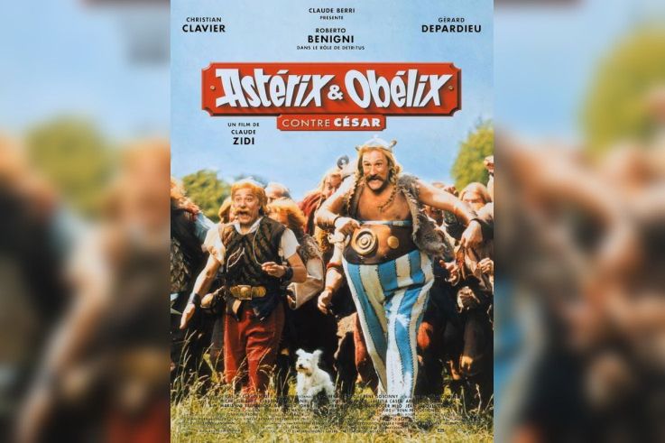 Astérix et Obélix contre César : comédie d’aventure avec Clavier et Depardieu