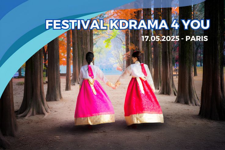KDrama 4 You : le 1er festival français 100 % séries coréennes débarque à Paris en mai 2025
