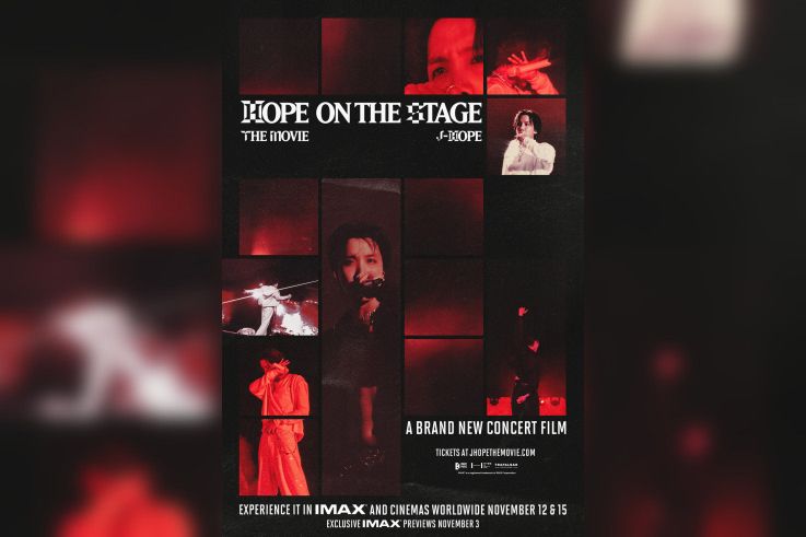 j-hope : le film concert HOPE ON THE STAGE arrive au cinéma