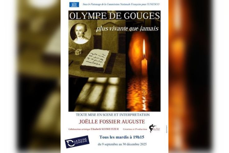 Olympe de Gouges, plus vivante que jamais : la voix d’une femme libre à la Divine Comédie ?