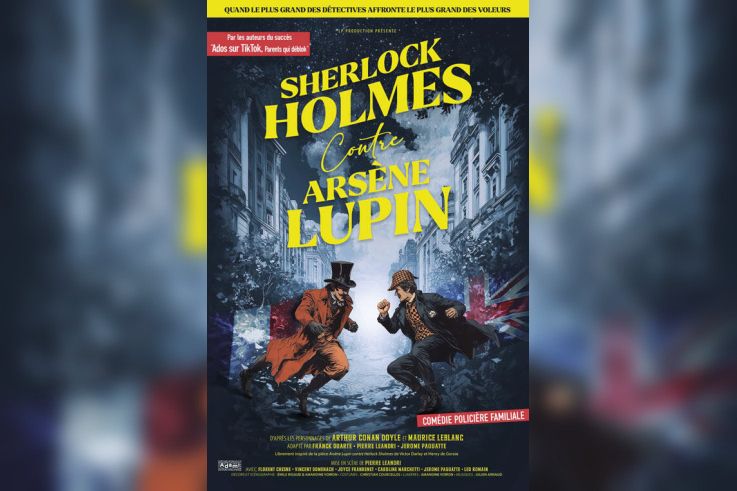 Sherlock Holmes contre Arsène Lupin – Comédie policière au Théâtre de la Gaîté Rive Gauche